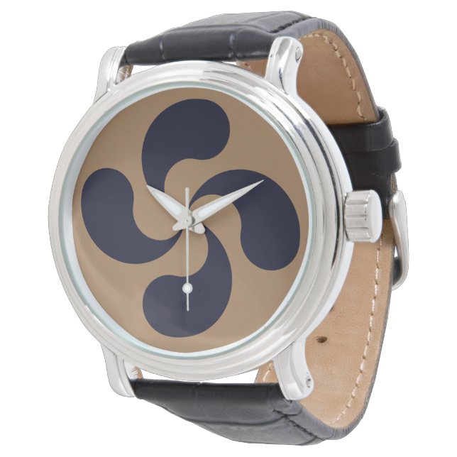Lauburu symbol watch (Angled)