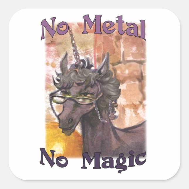 Lauda No Metal No Magic Stickers (Front)