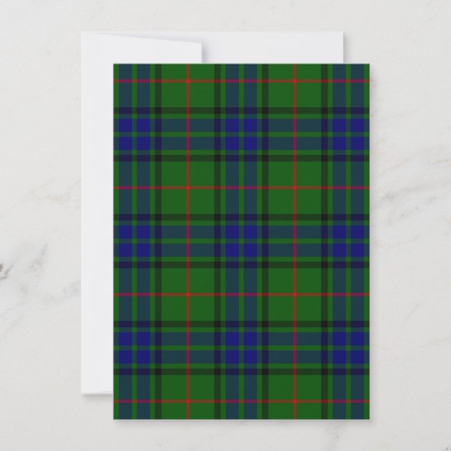 Lauder tartan blue green plaid (Front)