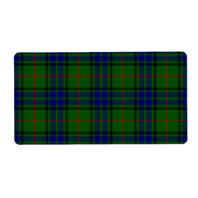 Lauder tartan blue green plaid (Front)