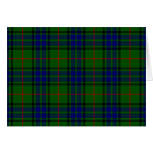 Lauder tartan blue green plaid