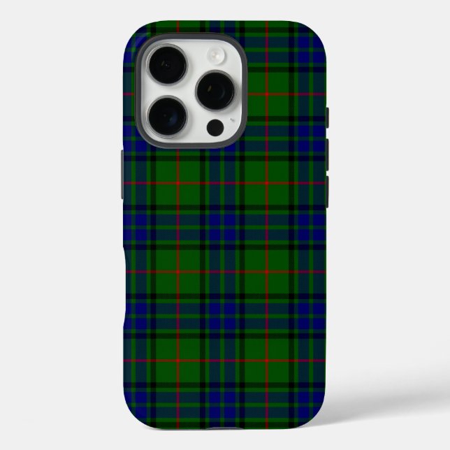 Lauder tartan blue green plaid Case-Mate iPhone case (Back)