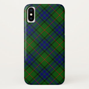 Lauder tartan blue green plaid iPhone x case
