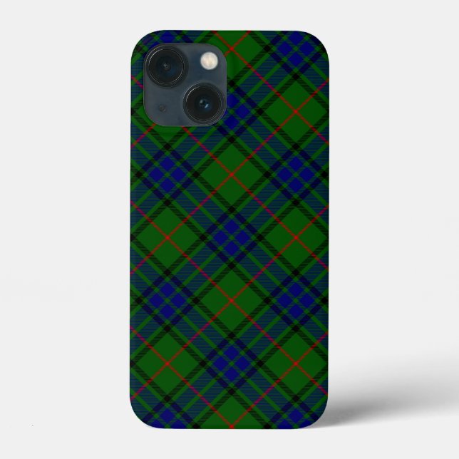 Lauder tartan blue green plaid Case-Mate iPhone case (Back)