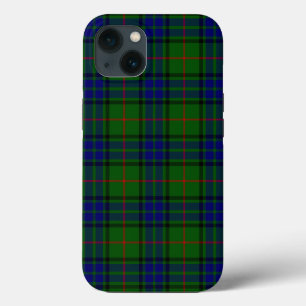 Lauder tartan blue green plaid iPhone 13 case