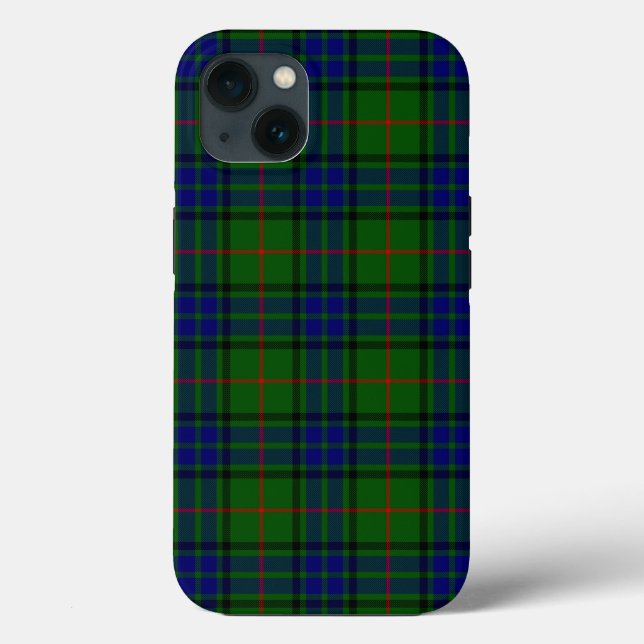 Lauder tartan blue green plaid Case-Mate iPhone case (Back)