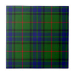 Lauder tartan blue green plaid tile<br><div class="desc">Lauder clan tartan blue green plaid</div>