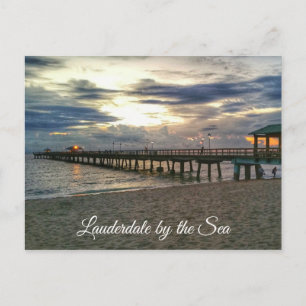Lauderdale by the Sea, Florida - Anglins Postcard
