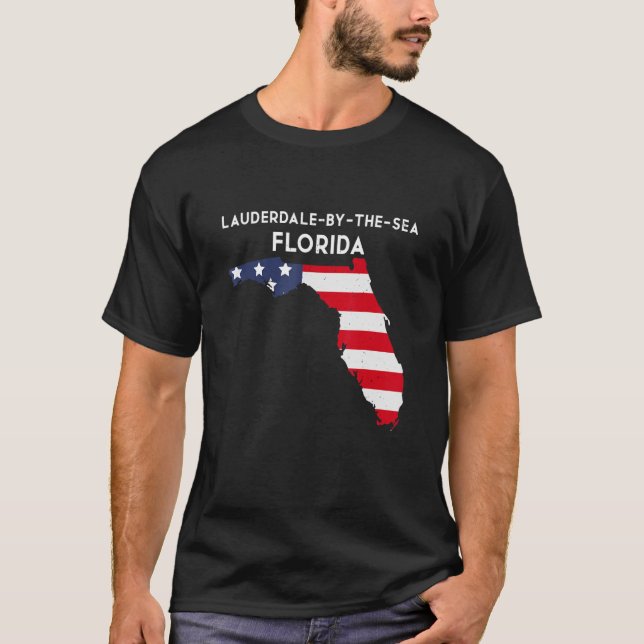 Lauderdale by the Sea Florida USA State America Tr T-Shirt (Front)