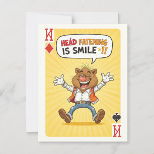 Laugh Deck Postcard