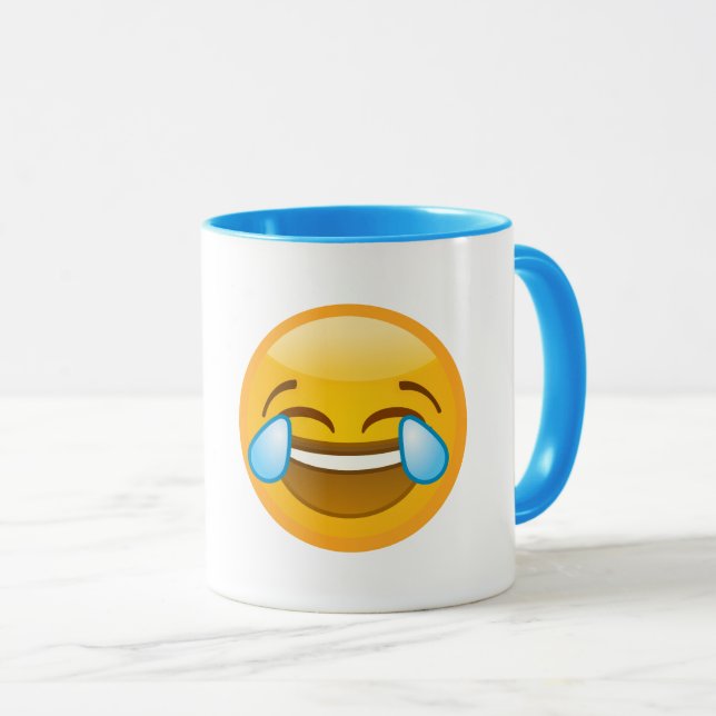 Laugh Emoji Mug (Front Right)