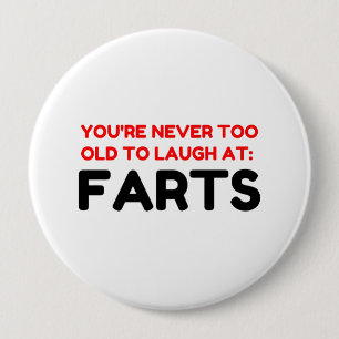 Laugh Farts 10 Cm Round Badge