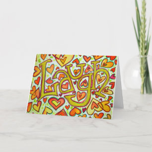 Laugh Greeting Card