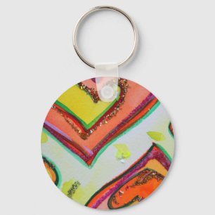 Laugh Hearts Keychain