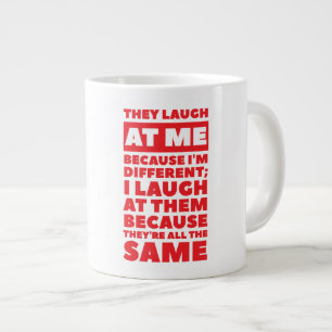 Laugh Jumbo Mug