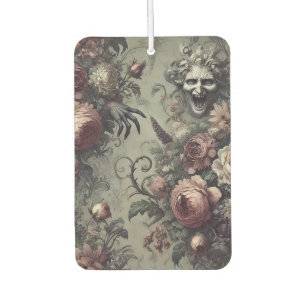 Laugh Lines – Gothic Floral Car Air Freshener