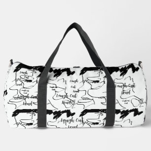 Laugh Out Loud  Basketball Football Soccer  Duffle Bag