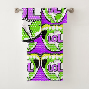 Laugh Out Loud Bath Towel Set