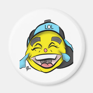 Laugh Out Loud Emoji Magnet