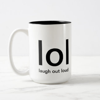 laugh out loud mug