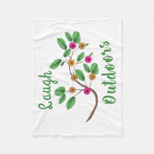 Laugh Outdoors Fleece Blanket