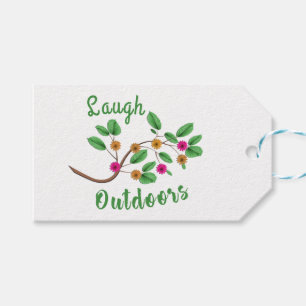 Laugh Outdoors Gift Tags