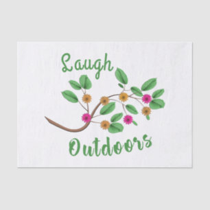 Laugh Outdoors Tissue Paper