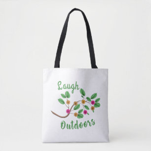 Laugh Outdoors Tote Bag