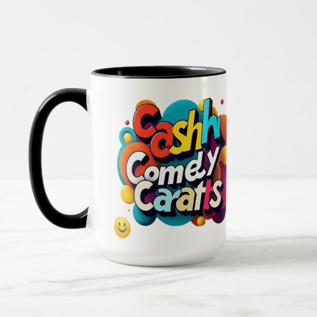 "Laugh & Sparkle" Mug (Left)