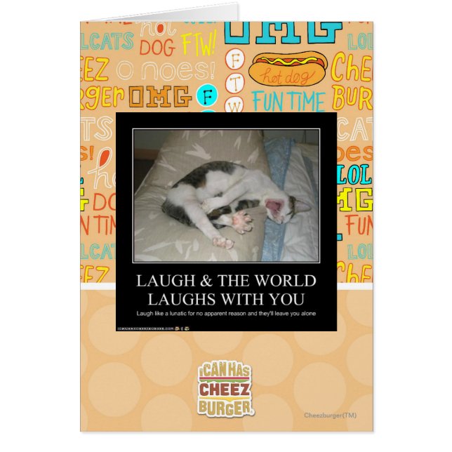 Laugh & The World Laughs With You (Front)