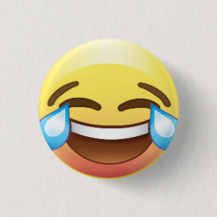 Laugh till you Cry, Tears of Happiness Emoji Pin