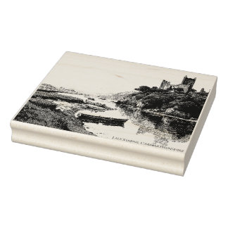 Laugharne Castle, Wales – Ruins of Romance Rubber Stamp