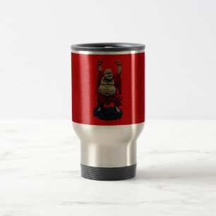 Laughing Buddha (4 colour) Travel Mug