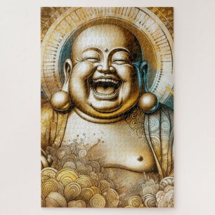 Laughing Buddha Jigsaw Puzzle