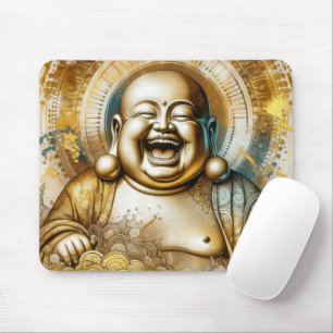 Laughing Buddha Mouse Mat