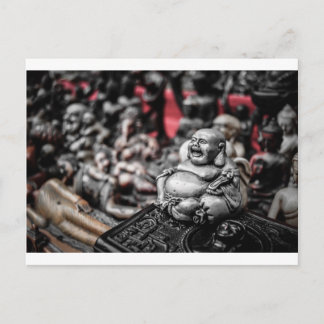 Laughing Buddha Postcard