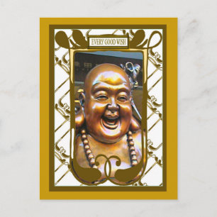 Laughing Buddha Postcard
