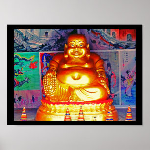 Laughing Buddha Poster