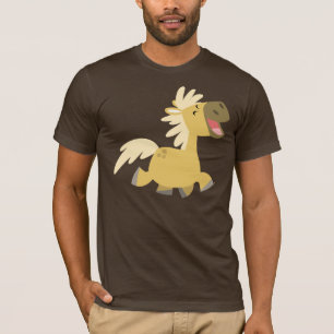 Laughing Cartoon Pony T-shirt