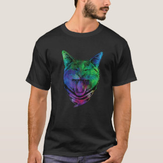 Laughing Cat Design Cats And Kittens Lover T-Shirt