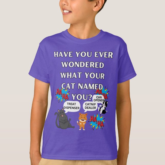 Laughing Cat T-Shirt (Front)