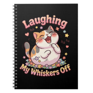 Laughing Cat Whiskers Off Notebook