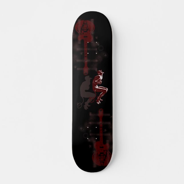 Laughing Devil Skateboard (Front)