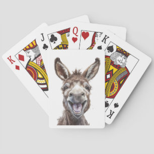 Laughing Donkey Playing Cards