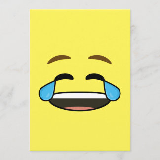 Laughing Emoji Invitation