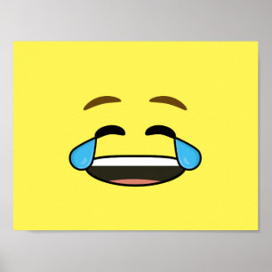 Laughing Emoji Poster