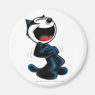 Laughing Felix Magnet