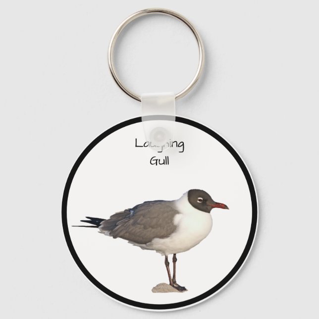 Laughing Gull Key Ring (Front)