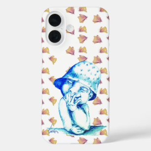 Laughing happy little one iPhone 16 case
