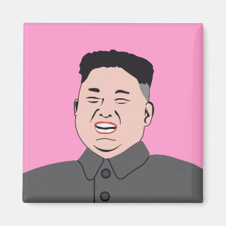 Laughing Kim Jong-un Magnet